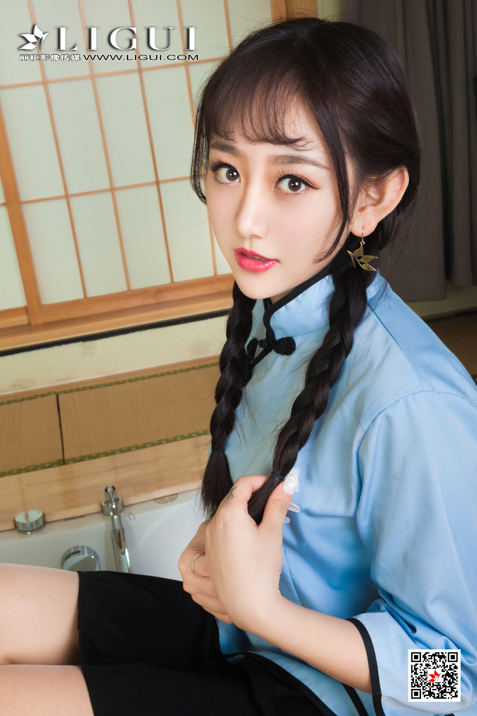 Ligui丽柜  2021.08.02 网络丽人 Model 小熊